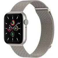 IMoshion Milanees magnetisch bandje voor de Apple Watch | 44/45/46/49 mm - Maat M - Starlight