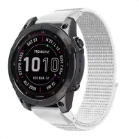 IMoshion QuickFit Nylon bandje - Garmin 20 mm aansluiting - Maat L/XL - Wit