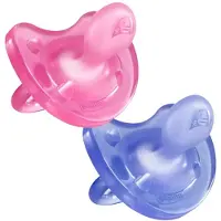 Chicco Physio Soft Pacifier Pink 12m+ 2 Units