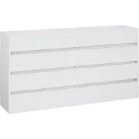Loft 24 Kosmo-Commode - 8-laden - Wit