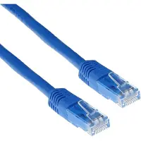 ACT IB3802 U/UTP CAT6A Patchkabel Blauw - 2 meter