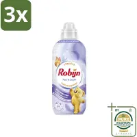 Robijn 3 x – Wasverzachter – Puur & Zacht – 780 ml - Grootverpakking - Koffiezetapparaat