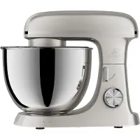 ROYAL SWISS Pétrin - KONINKLIJK ZWITSERLAND - 8,5 L - 2000 W - Design Crème - Antivibratiebasis