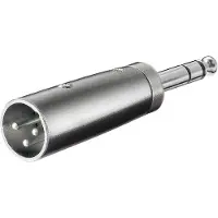 Pro XLR verloop adapter - Stereo -