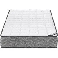 Vente-unique Matras 90 x 190 cm met pocketveren en tijk, dikte 19 cm - KIJAL van YSMÉE L 190 cm x H 19 cm x D 90 cm