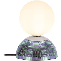 Lucide GLITZER - Tafellamp - Ø 14 cm - 1xG9 - Blauw - Essential