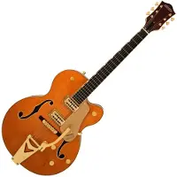 Gretsch Synchromatic Nashville Hollow Body Single-Cut with Bigsby EBO 50's Orange Stain