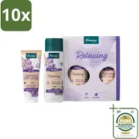 Kneipp 10 x – Relaxing Moments – Geschenkset – Lavendel – Douchegel & Bodylotion - Grootverpakking - Ontspanning - Lavendel - Douchegel - Bodylotion - Geschenkset