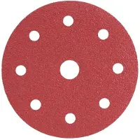 Radix - Schuurschijf - Pro - Klittenband 125 mm - P60 – 9 stofgaten (50 stuks)