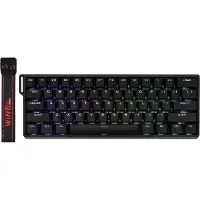 EPOMAKER WIN60 - Hall Effect - 8000hz - 0.3ms - 0.08mm - Magnetisch Toetsenbord - 60% - QWERTY - Gaming Toetsenbord - Greywood Switch - Zwart