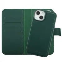 Selencia Olyn Uitneembare Bookcase met MagSafe voor de Apple iPhone 14 / 13 - Groen