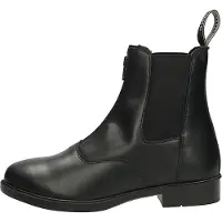 QHP Jodhpurs Manilla - Paardrijlaarzen - Leer - Zwart - Maat 41