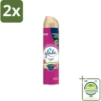 Glade - Luchtverfrisser Spray - Relaxing Zen - 300 ml - Voordeelverpakking - 2 stuks - Luchtverfrisser - Geur