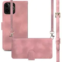 IMoshion Bookcase met koord voor de Apple iPhone 12 (Pro) - Roze