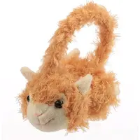 Puckator Alpaca oorwarmers oranje -