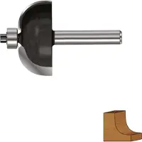 Rotec HM Holprofielfrees | lager | GOLD-LINE | ø22.2 | R=6.35 | d2=8 - 271.21.0635