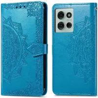 IMoshion Mandala Bookcase voor de Motorola Moto G75 5G - Turquoise