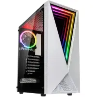 Peta GamePC VOID wit RGB - AMD Ryzen 7 5700G - 64GB - 1.0TB SSD - Nvidia GeForce RTX5050 8GB DDR6 HDMI + DP - WiFi - Windows 11 Pro