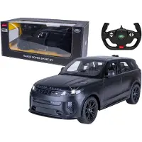 Jamara RC voertuig Auto - 402245 RC Auto - Range Rover Sport SV met Handmatig Te Openen Deuren - Zwart - 2,4GHz RC Model Kant en Klaar - 1:14 Bestuurbare Auto