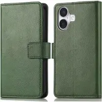 IMoshion Luxe Bookcase voor de Apple iPhone 16 - Groen
