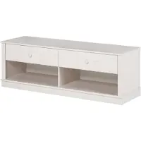 Notio Living Anita-Lowboard - 2-Laden - Wit Grenen