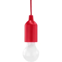 HYCELL LED Campinglamp HyCell Pull-Light PL 25 lm werkt op batterijen 50 g Rood 1600-0176