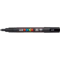 Posca Markeerstift PC-3M Zwart (6 Stuks)