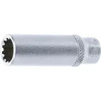 Bgs Dopsleuteldop Gear Lock, diep - 1/4 - 10 mm