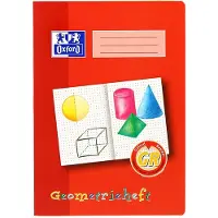 Oxford 100050109 schrijfblok & schrift Rood A4