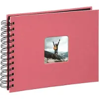 Hama Spiraalalbum Fine Art 24 X 17 Cm 50 Zwarte Pagina's Flamingo