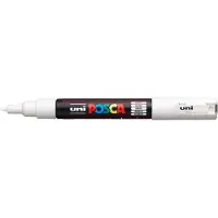 Taidepiste acrylmarker - extra fijn PC-1MC - 0,7-1 mm - wit
