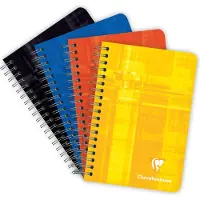Clairefontaine Spiraalschrift Speciaal Gelinieerd Spiraal gebonden Niet geperforeerd 180 Pagina's 90 Vellen