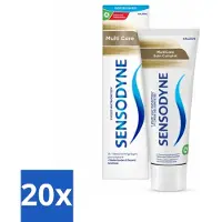 Sensodyne 20 x - Tandpasta - MultiCare - Complete Tandverzorging - 75 ml - Gevoelige Tanden - Tandpasta - Tandverzorging - Tandplak - Tandvlees