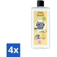 Marcels Green Soap - Every Day Shampoo - Vanilla & Cherry Blossom - Versterkt & verzorgt - 300 ml - Voordeelverpakking - 4 stuks
