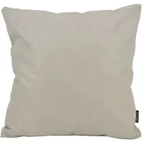 NOVÉE Sierkussen dean licht | 45 x 45 cm | pu leder