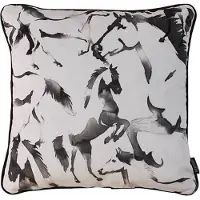 Gek op kussens! Velvet horses | 45 x 45 cm | kussenhoes | velvet/polyester
