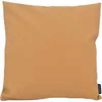 Gek op kussens! Sierkussen arizona camel | 45 x 45 cm | pu leder