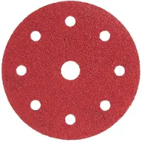Radix - Schuurschijf - Pro - Klittenband 125 mm - P40 – 9 stofgaten (10 stuks)