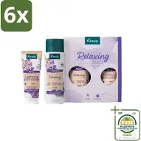 Kneipp – Relaxing Moments – Geschenkset – Lavendel – Douchegel & Bodylotion - Voordeelverpakking - 6 stuks - Douchegel - Bodylotion