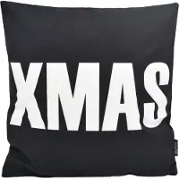 Gek op kussens! Sierkussen xmas black | 45 x 45 cm | katoen/polyester