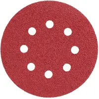 Radix - Schuurschijf - Pro - Klittenband 125 mm - P40 – 8 stofgaten (10 stuks)