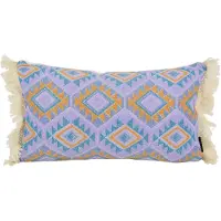 NOVÉE Aztec purple | 30 x 50 cm | kussenhoes | katoen/linnen