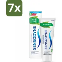 Sensodyne - Tandpasta - Fresh Mint - Frisse Adem - 75 ml - Bulkverpakking - 7 stuks