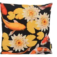 Gek op kussens! Koi waterlily | 45 x 45 cm | kussenhoes | katoen/polyester