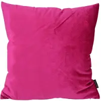 Gek op kussens! Velvet roze | 45 x 45 cm | kussenhoes | polyester