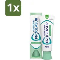 Sensodyne 1 x - Tandpasta - ProGlasur Daily Protection - Dagelijkse Bescherming - 75 ml - Tandpasta - Glazuurbescherming - Tanderosie - Fluoride - Dagelijkse Tandpasta