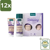 Kneipp – Relaxing Moments – Geschenkset – Lavendel – Douchegel & Bodylotion - Voordeelverpakking - 12 stuks - Douchegel - Bodylotion