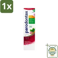 Parodontax 1 x - Tandpasta - Herbal Twist - Ginger & Mint - 75 ml- Tandpasta - Tandvleesbescherming - Gember En Munt - Gezond Tandvlees - Tandplak Verwijderen
