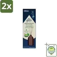Glade - Geurstokjes Calm Mind - Aromatherapie Geurverspreiding - 80 ml - Voordeelverpakking - 2 stuks - Geurstokjes - Aromatherapie