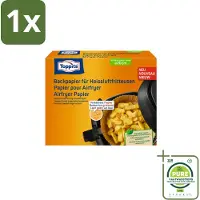 Toppits 1 x – Airfryer Papier – 20 cm – 20 Zakjes - Airfryer Bakpapier - Bakpapier Airfryer - Gezond Bakpapier - Vetabsorberend Bakpapier - Koken Met Airfryer